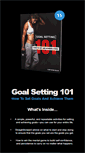 Mobile Screenshot of goalsetting101.com